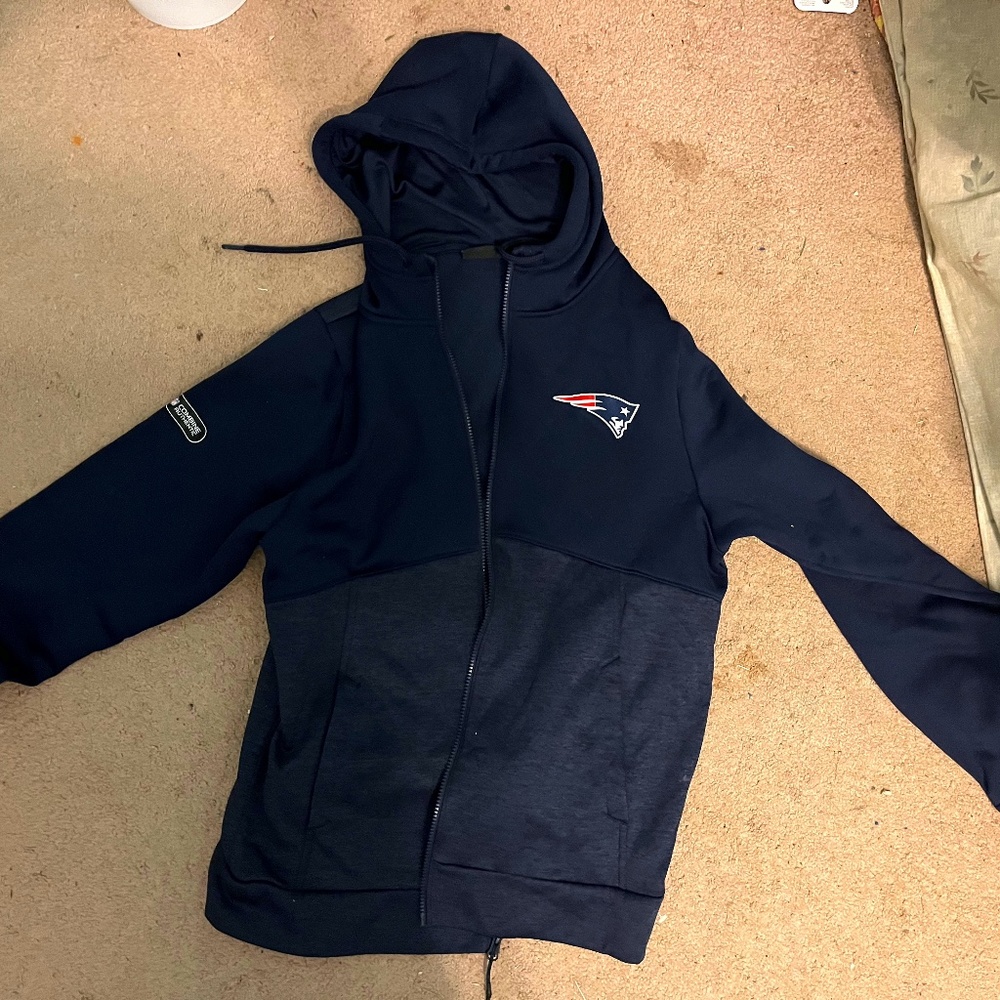 UNDER ARMOUR New England Patriots Zip up hoodie